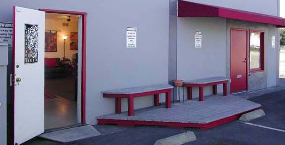 Front Entrance of Laughing Tiger Recording Studios